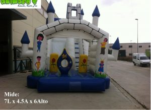 Alquiler de castillos hinchables para cumpleaños en quintanar