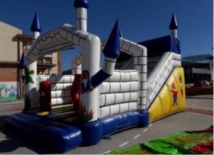 toboganes hinchables en Quintanar